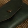 Personalized Full-Grain Leather Glasses Case — Oscar in Green Personalized Full-Grain Leather Glasses Case — Oscar in Green
