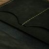 Personalized Full-Grain Leather Passport Holder — Alesta in Green