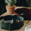 Personalized Full-Grain Leather Valet Tray — Lumbuz Personalized Full-Grain Leather Valet Tray — Lumbuz