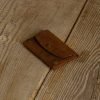 Personalized Minimalist Full-Grain Leather Card Holder — İstif in Brown